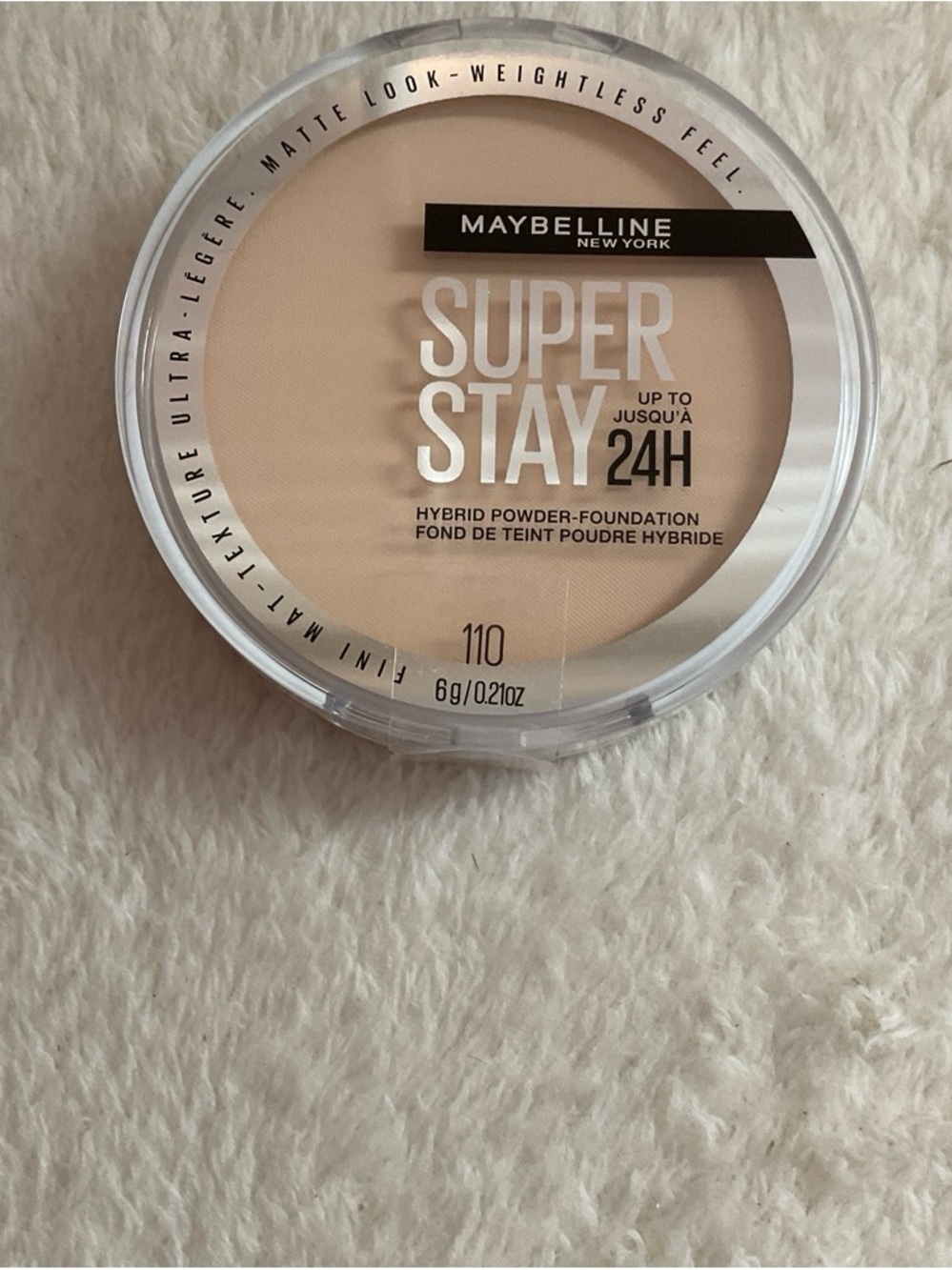 Maybelline Super Stay Hybrid Powder Foundation - White Compact